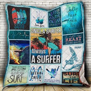 Always A Surfer Quilt X03087-13  Quilt